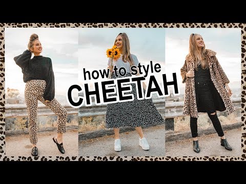 HOW TO STYLE CHEETAH + LEOPARD PRINT...into your everyday outfits!