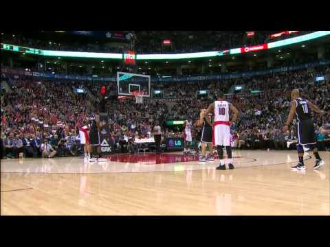 Kris Humphries REJECTED... by a Referee? | Nets @ Raptors | NBA 2012 - 2013 Season, Dec 12th, 2012