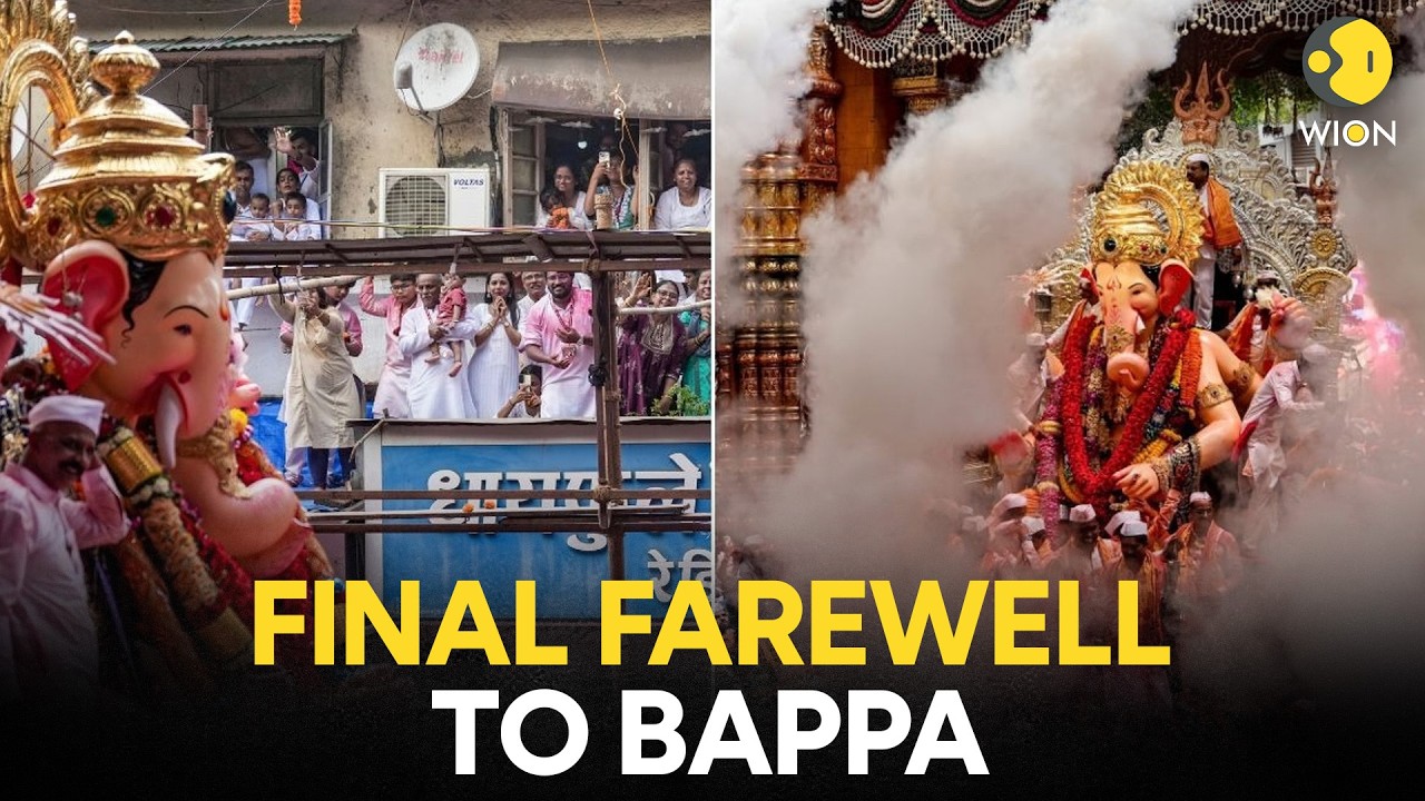 LIVE: Lalbaugcha Raja Visarjan 2026 | Ganesh Aarti, Final Farewell, Ganesh Chaturthi 2026