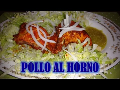 Como Hacer/POLLO AL HORNO/Barbacoa de Pollo/Receta Fácil/ Cocina Tradicional Mexicana Video