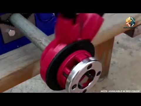 Implemental Ratchet Type Pipe Threading Die Set