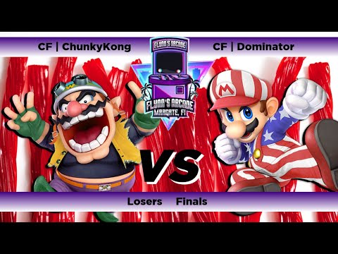 Flynn's Arcade 057 Losers Semis - CF | Chunkykong (Wario) Vs CF | Dominator (Mario) SSBU Tournament