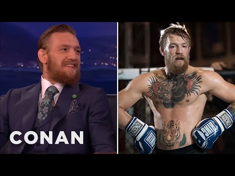 Conor McGregor’s Crazy Chest Tattoo | CONAN on TBS
