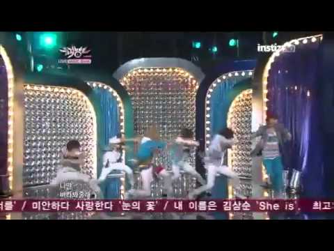 110527 BOYFRIEND   Boyfriend Debut @ Music Bank