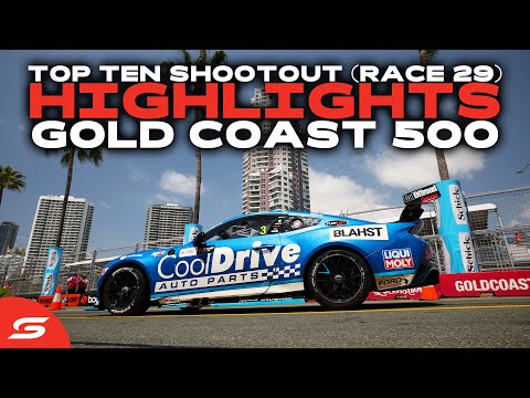 Top Ten Shootout (Race 29) Highlights - Boost Mobile Gold Coast 500 | 2025 Supercars Championship