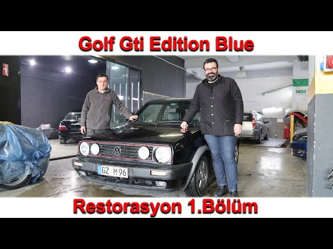 Mk2 Golf GTI Edition Blue Restorasyon 1.Bölüm