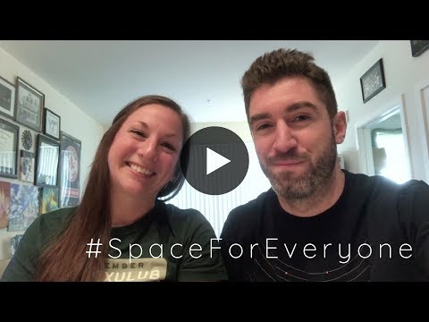 Planetary Society pride at our wedding - #SpaceForEveryone