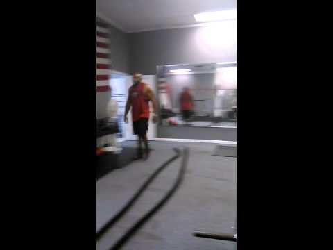 Boxing circuit training