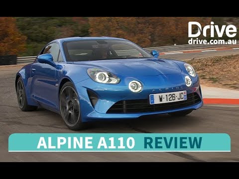 Thumbnail for 2018 Alpine A110 First Drive Review | Drive.com.au