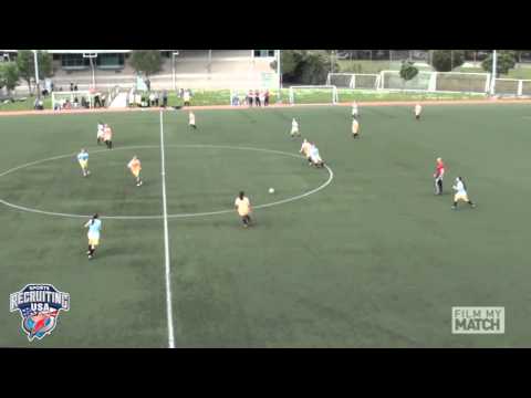 Heather Johnson (Eng, Full Back (Left or Right), 2015 Entry. US College Soccer Video - Female.