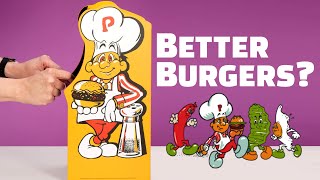 Burger Time Quarter Scale Arcade Cabinet | NEW Firmware Now Available!