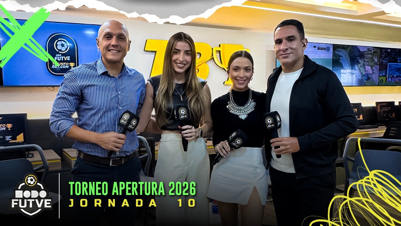MoDo FUTVE | Programa Oficial de la Liga FUTVE | Jornada 10 | Temporada 2026 | Torneo Apertura