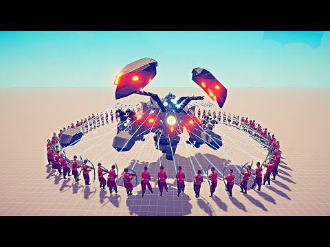 100x EVERY RANGED UNIT vs MECHANIC GOLEM | TABS - Totally Accurate Battle Simulator