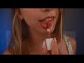 ASMR Layers Of Lipgloss Mouth Sounds