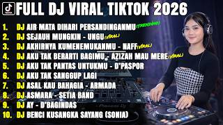 Download lagu DJ TIKTOK TERBARU 2026 💔 DJ AIR MATA DI HARI PERSANDINGANMU 🔥 FULL BASS REMIX VIRAL AUTO GALAU! mp3