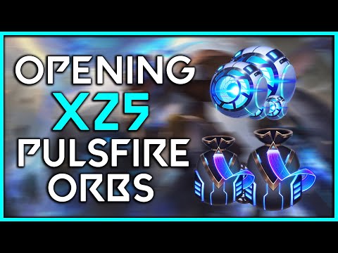 PULSEFIRE 2020 ORBS x25 OPENING + GRAB BAG + LoL PULSEFIRE PASS | REROLL ALL THE SKINS 🔥🔥🔥