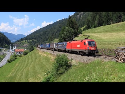 Brennerbahn 2015 - Bunter Verkehr auf der Bergstrecke