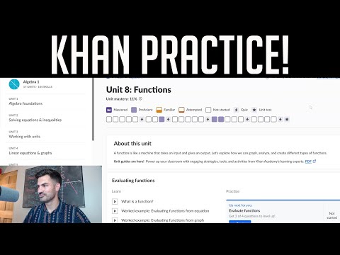 Domain and Range from Graphs: Khan Academy