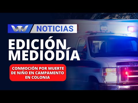 Edición Mediodía 18/12 |  Conmoción por muerte de niño en campamento en Colonia