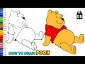 Easy To Draw Winnie The Pooh Bear 4 Kids