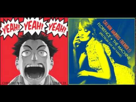 Florence + The Machine + Chris Brown - Say My Name 3x (JohnnyMashup)