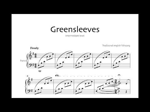 Greensleeves (Piano solo)