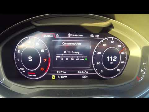 2018 Audi A4 2.0T 0-60mph 0-100mph