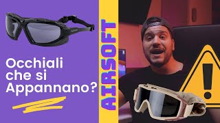 Occhiali da Softair che si Appannano Ecco come evitarlo - Effetto Fog nell'Airsoft