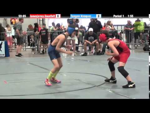 INTERMEDIATE 59-65 - Jamesjames Gauntlett vs. Teegan Vasquez