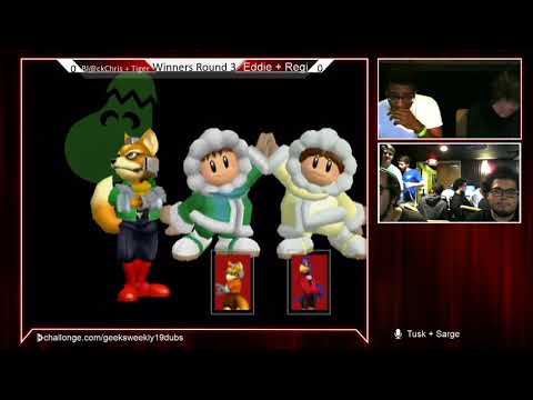 Geeksboro Melee Weekly 19 - Bl@ckChris + Tiger vs Eddie + Regi