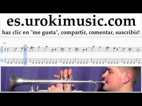 Como Tocar Trompeta Luis Fonsi, Demi Lovato - Échame La Culpa Tablatura Parte#1 ejercicios um-ih927