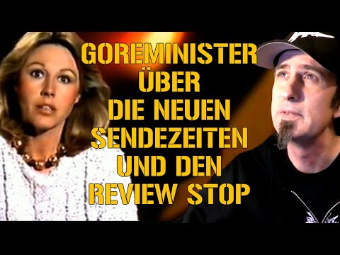 Goreminister über die neuen Sendezeiten und den Review Stop l Realtalk