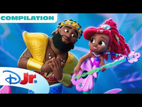 Disney Jr. Ariel Music Videos! 🎶 | The Little Mermaid | @disneyjr