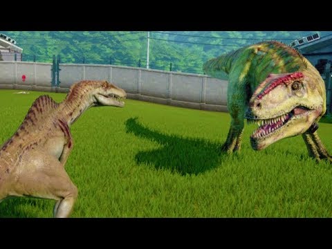 ALL CARNIVORES UPDATE 1.5 BATTLE ROYALE!!! (JURASSIC WORLD EVOLUTION)