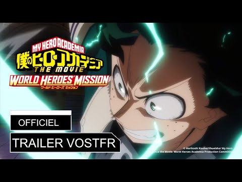 My Hero Academia : World Heroes Missions Trailer Vostfr