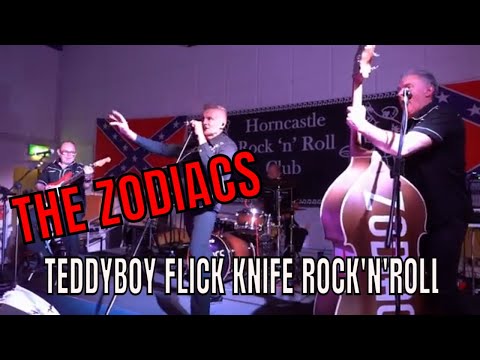 Teddy boy Flick Knife Rock'n'Roll The Zodiacs - Rockabilly & Beyond