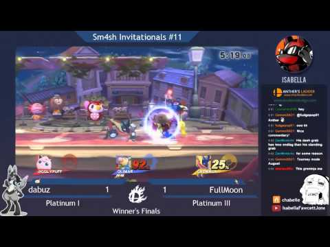 BLGS4 #11 - Winner's Finals - dabuz (Rosaluma/Olimar) vs FullMoon (Greninja)
