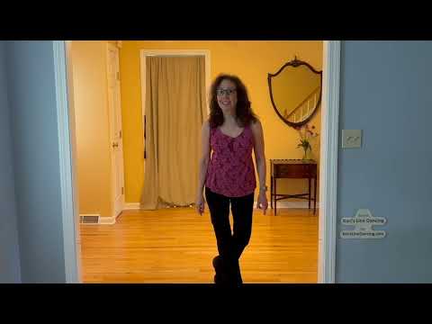 Twenty Two (22) - Lesson - L2/3 Line Dance (Click pop-up video at end for Dance-Along video w music)