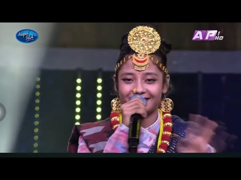 Nepal Idol season 6 DARSHANA GANDHARI! COVER SONG KAFLE SONG!GALA ROUND @nepalidol @Darshanagandhari