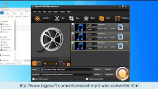 Fast Convert ACT to MP3, WAV or any other popular audio formats