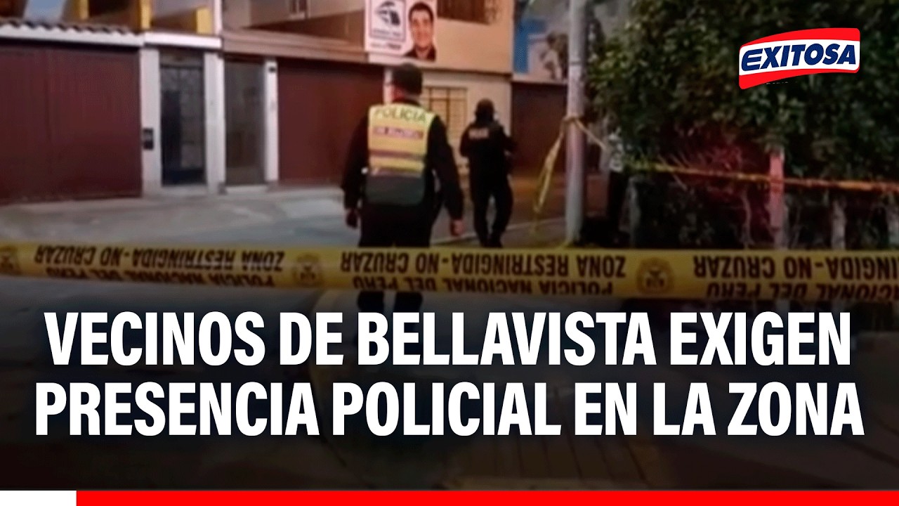 🔴🔵 Vecinos de Bellavista exigen presenciapolicial tras ataque criminal en contra de hombre y su hijo
