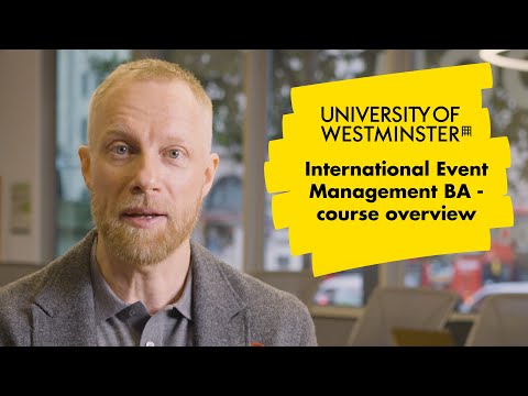 International Event Management BA - Course Overview