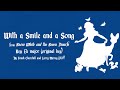 With A Smile And A Song Karaoke Instrumental Snow White And The Seven Dwarfs
