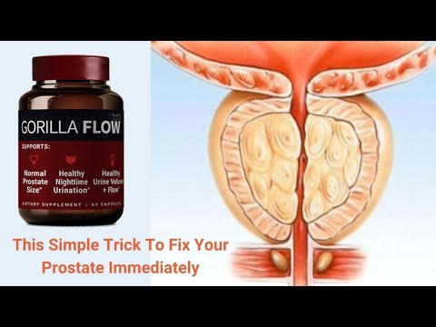 Gorilla Flow Prostate Supplement: Rapidly Shrink Enlarged Prostate (2024)