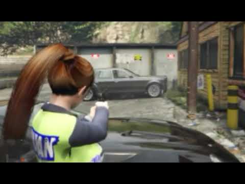 Polisi Cantik Pemberani Kejar Penjahat Jalanan GTA 5