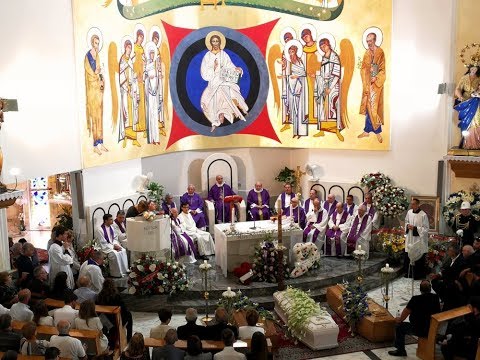 Tragedia a Mussomeli, le esequie per Salvatore, Enzo, e Flavia  - (27- 8- 2018)