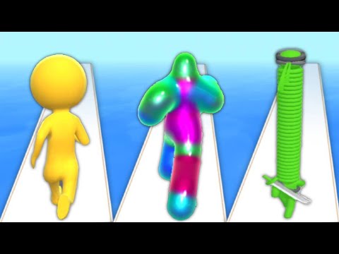 Size up vs Blob Runner 3D vs Long Neck Run - Triple Game