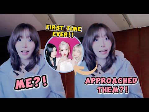 SAKURA was surprised at herself when she approached ILLIT MOKA and IROHA for the first time! 😍