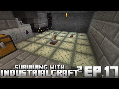 Surviving With IndustrialCraft 2 :: Ep.17 - Liquid Cooled Nuclear Reactor