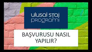 Ulusal Staj Programı Kariyer Kapısı 2022 Başvurusu Nasıl Yapılır?